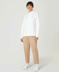 Wimbledon Tops & T-Shirts*Womens Oxford Shirt - White