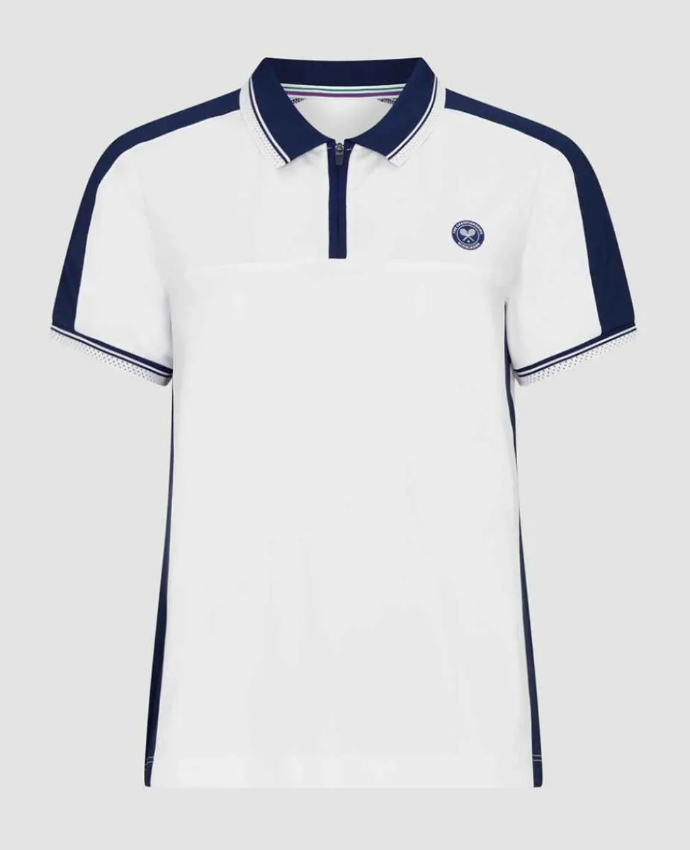 Wimbledon Sport*Womens Panel Polo - Multi