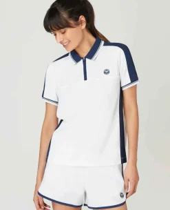 Wimbledon Sport*Womens Panel Polo - Multi