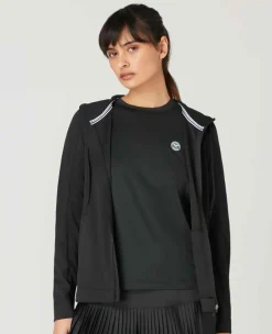 Wimbledon Sport*Womens Performance Hoody - Black