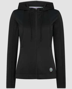 Wimbledon Sport*Womens Performance Hoody - Black