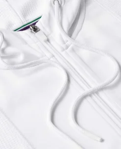 Wimbledon Sport*Womens Performance Hoody - White