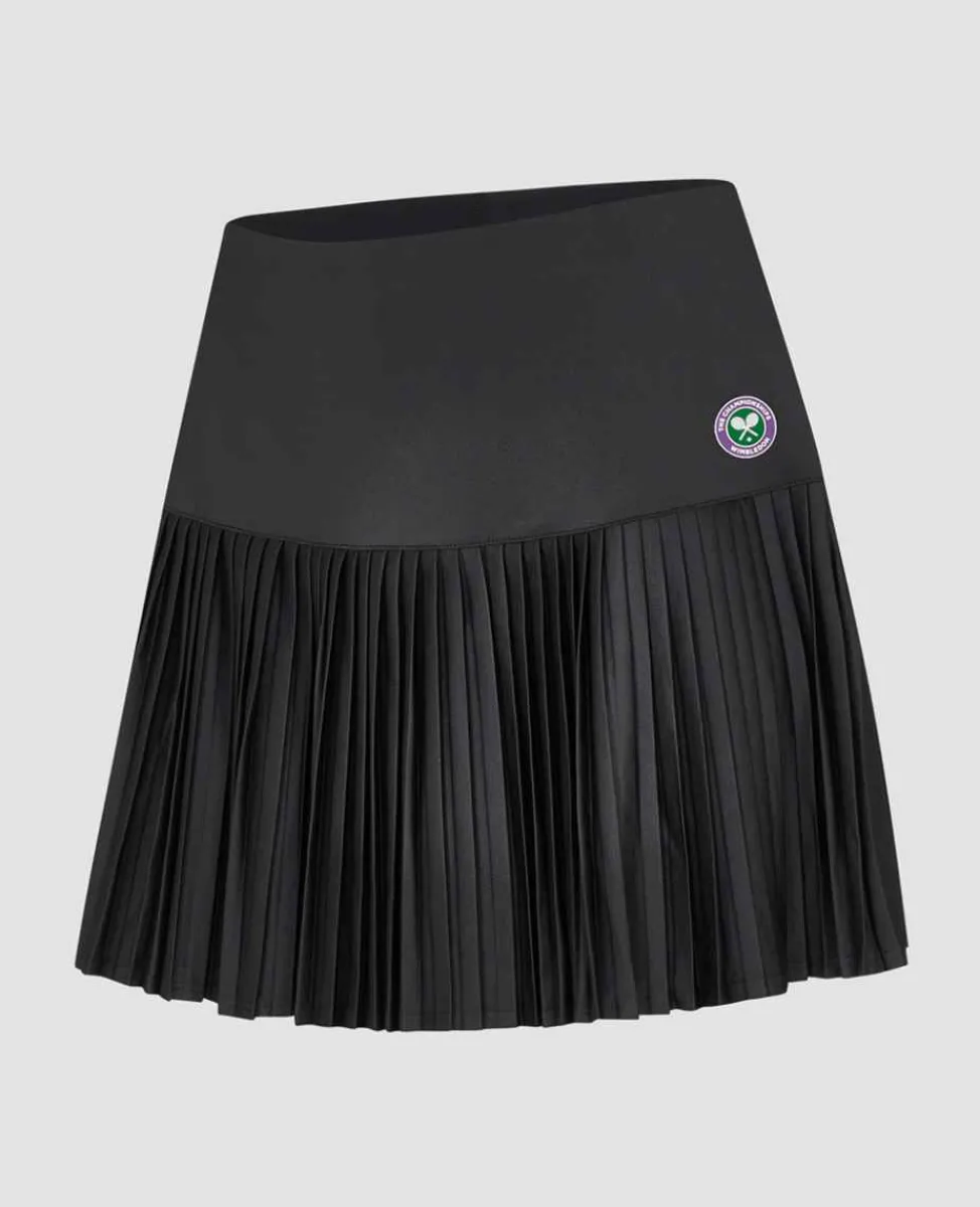 Wimbledon Sport*Womens Performance Skort - Black