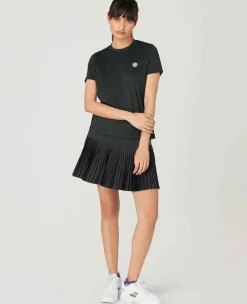 Wimbledon Sport*Womens Performance Skort - Black