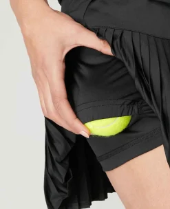 Wimbledon Sport*Womens Performance Skort - Black