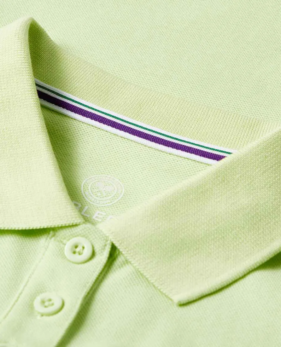 Wimbledon Sport*Womens Pique Polo - Lime