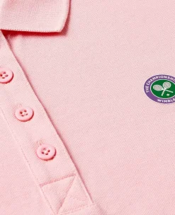 Wimbledon Sport*Womens Pique Polo - Pink