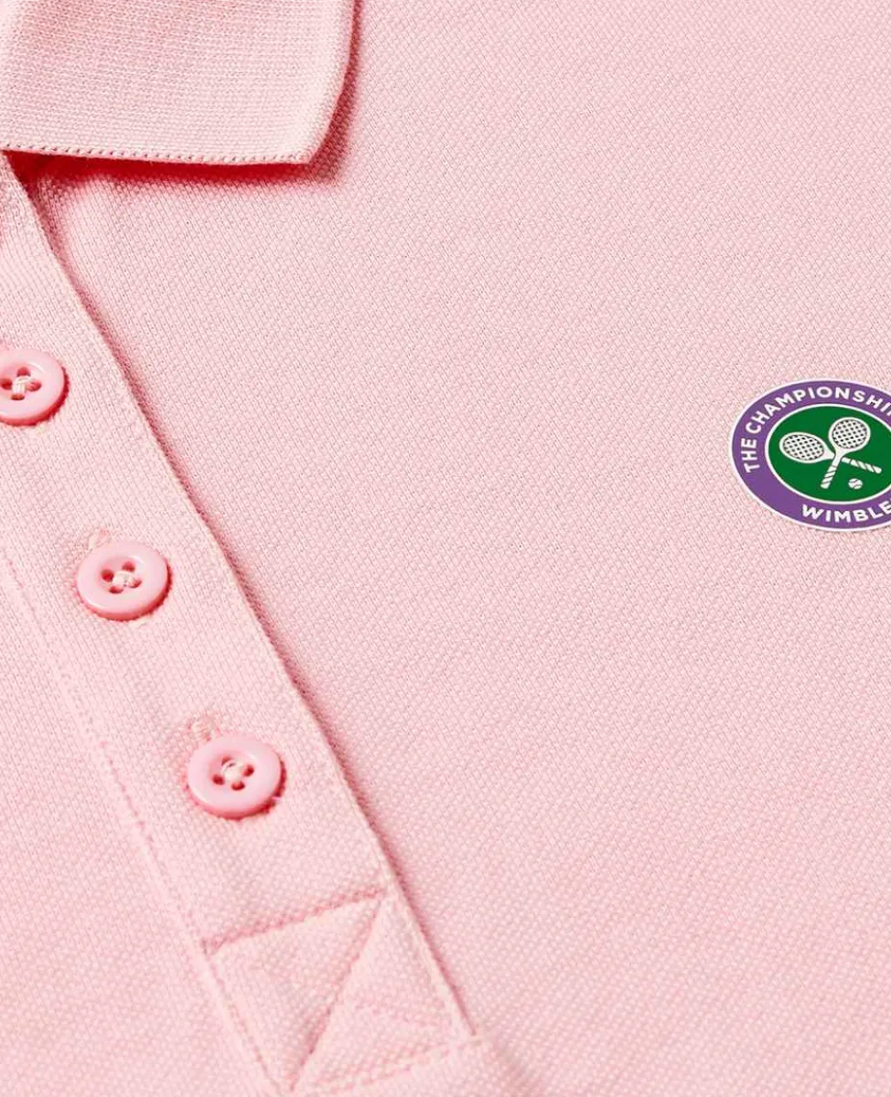 Wimbledon Sport*Womens Pique Polo - Pink