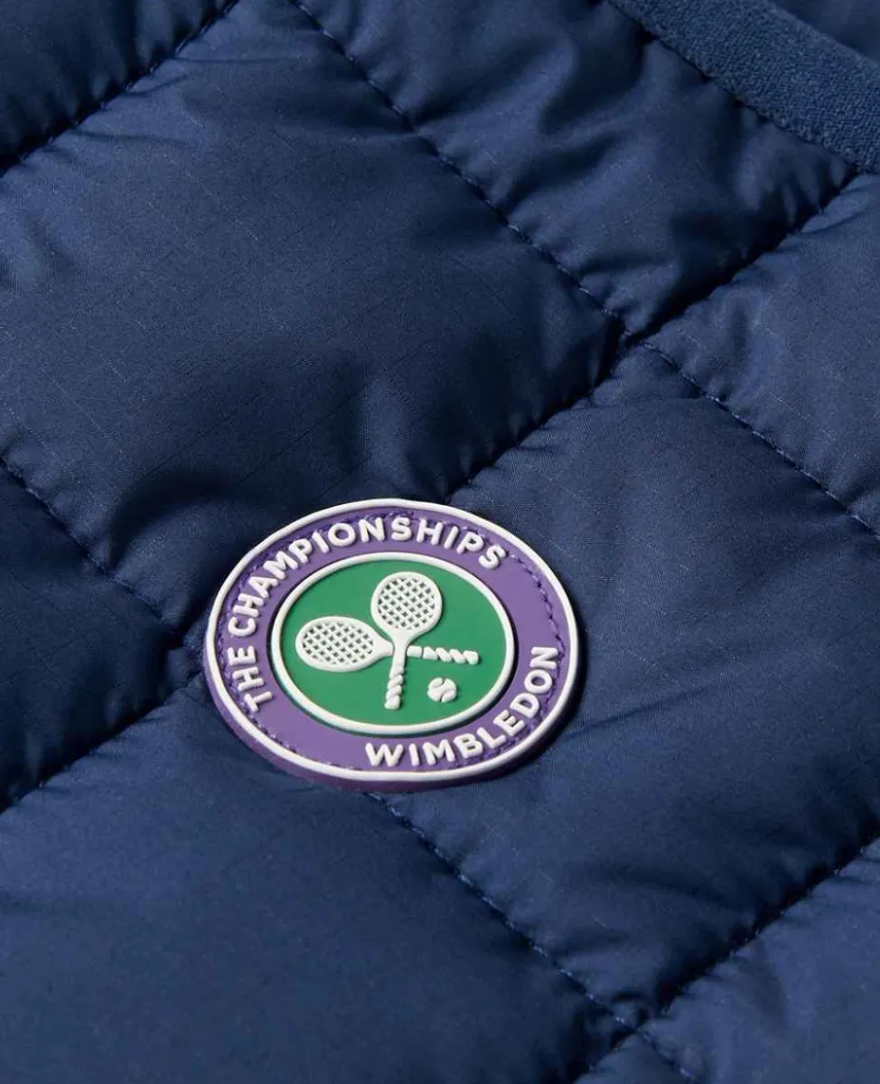 Wimbledon Sport*Womens Quilted Gilet - Navy