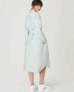 Wimbledon Dresses*Womens Shirt Dress - Green
