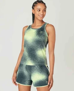 Wimbledon Sport*Womens Spray Performance Tank - Lime
