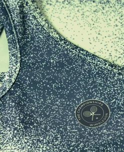 Wimbledon Sport*Womens Spray Performance Tank - Lime