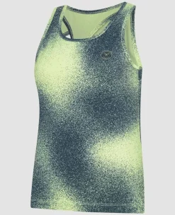 Wimbledon Sport*Womens Spray Performance Tank - Lime