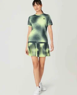 Wimbledon Sport*Womens Spray Performance T-Shirt - Lime