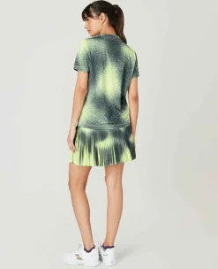 Wimbledon Sport*Womens Spray Performance T-Shirt - Lime