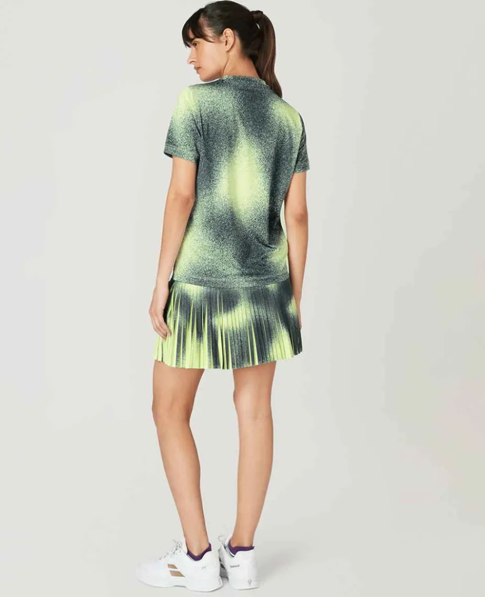 Wimbledon Sport*Womens Spray Performance T-Shirt - Lime