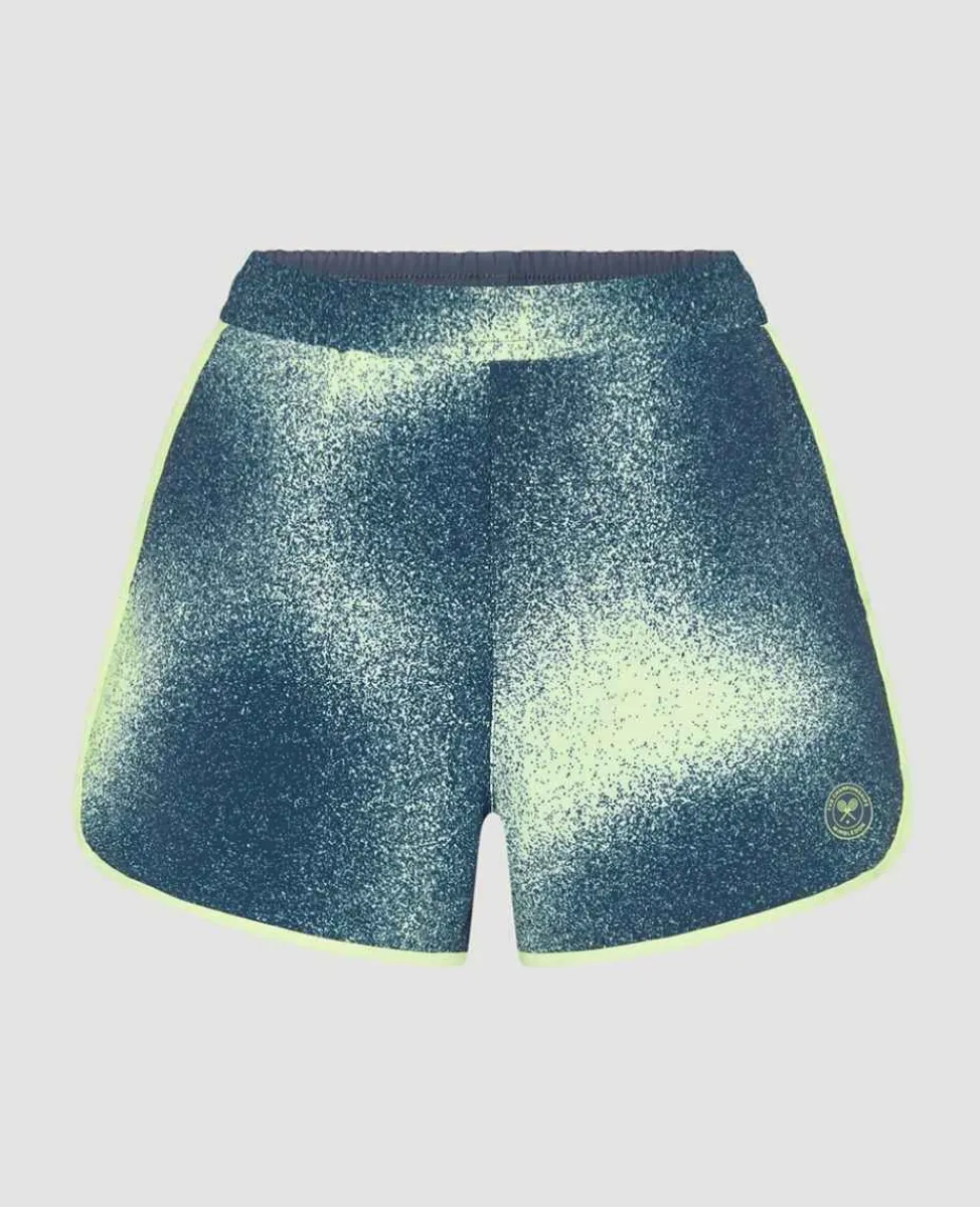 Wimbledon Sport*Womens Spray Shorts - Lime