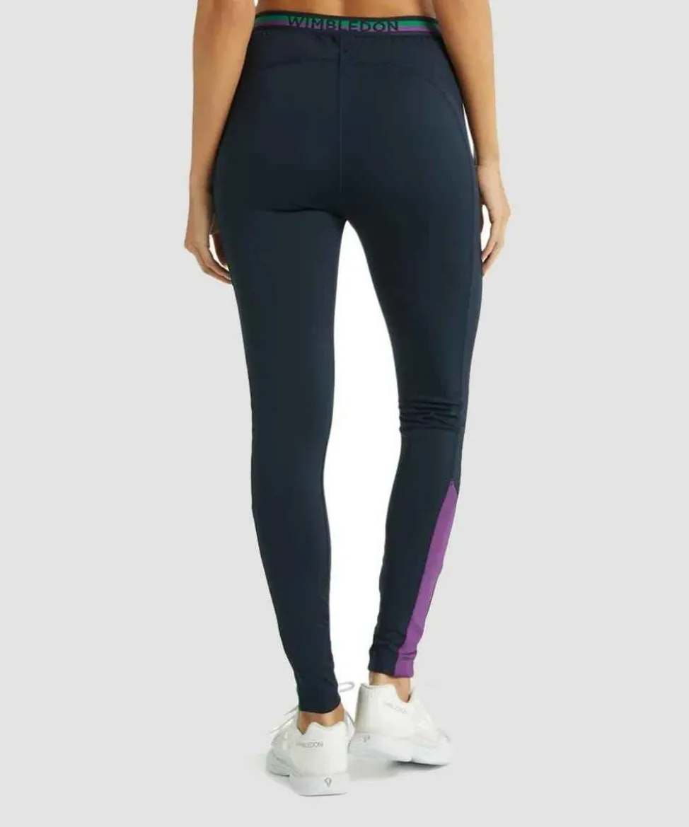 Wimbledon Bottoms*Women's Training Leggings - Midnight