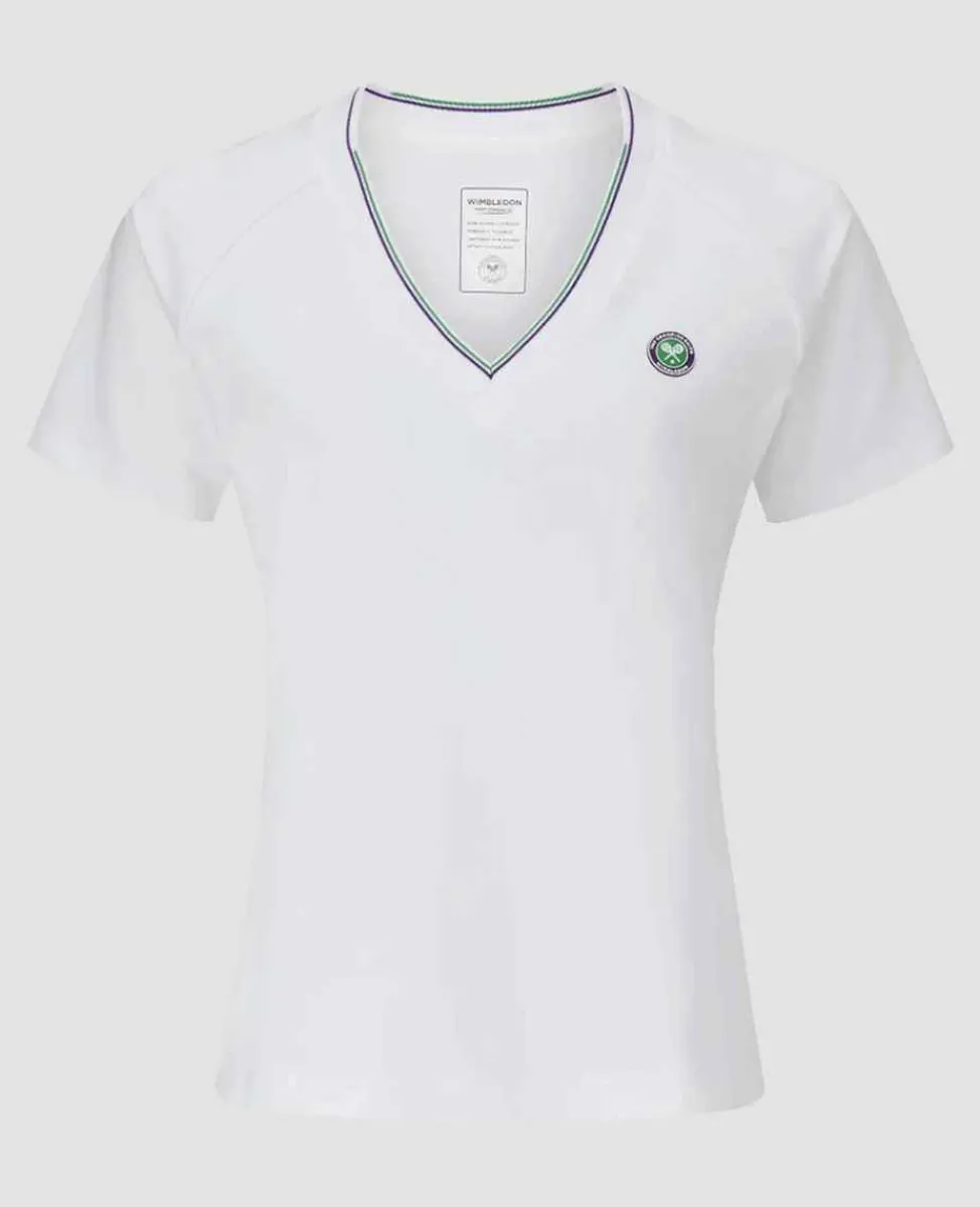 Wimbledon Sport*Women's Training Tee - White