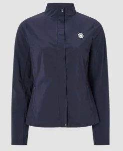 Wimbledon Outerwear*Women's Water Repellent Shell Jacket - Midnight