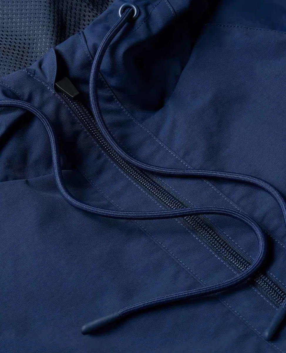 Wimbledon Sport*Womens Water Resistant Hooded Jacket - Navy