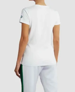 Wimbledon Tops & T-Shirts*Women's Shadow Print T-Shirt - White
