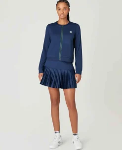 Wimbledon Sport*Womens Zip Jacket - Navy