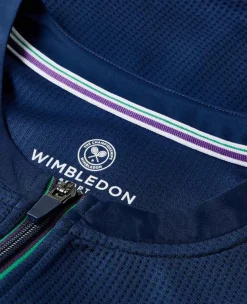 Wimbledon Sport*Womens Zip Jacket - Navy