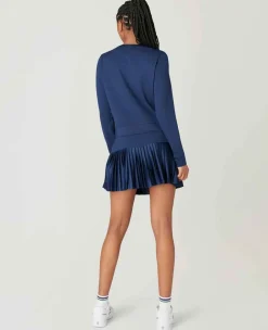 Wimbledon Sport*Womens Zip Jacket - Navy